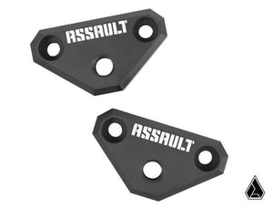 ASSAULT INDUSTRIES M10 A-PILLAR MOUNT BRACKETS (FITS: CAN AM MAVERICK X3)-Assault Industries-Black Adonized-Black Market UTV