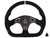 ASSAULT INDUSTRIES SUEDE BALLISTIC "D" STEERING WHEEL (UNIVERSAL)-Steering Wheel-Assault Industries-Raw-Black Market UTV