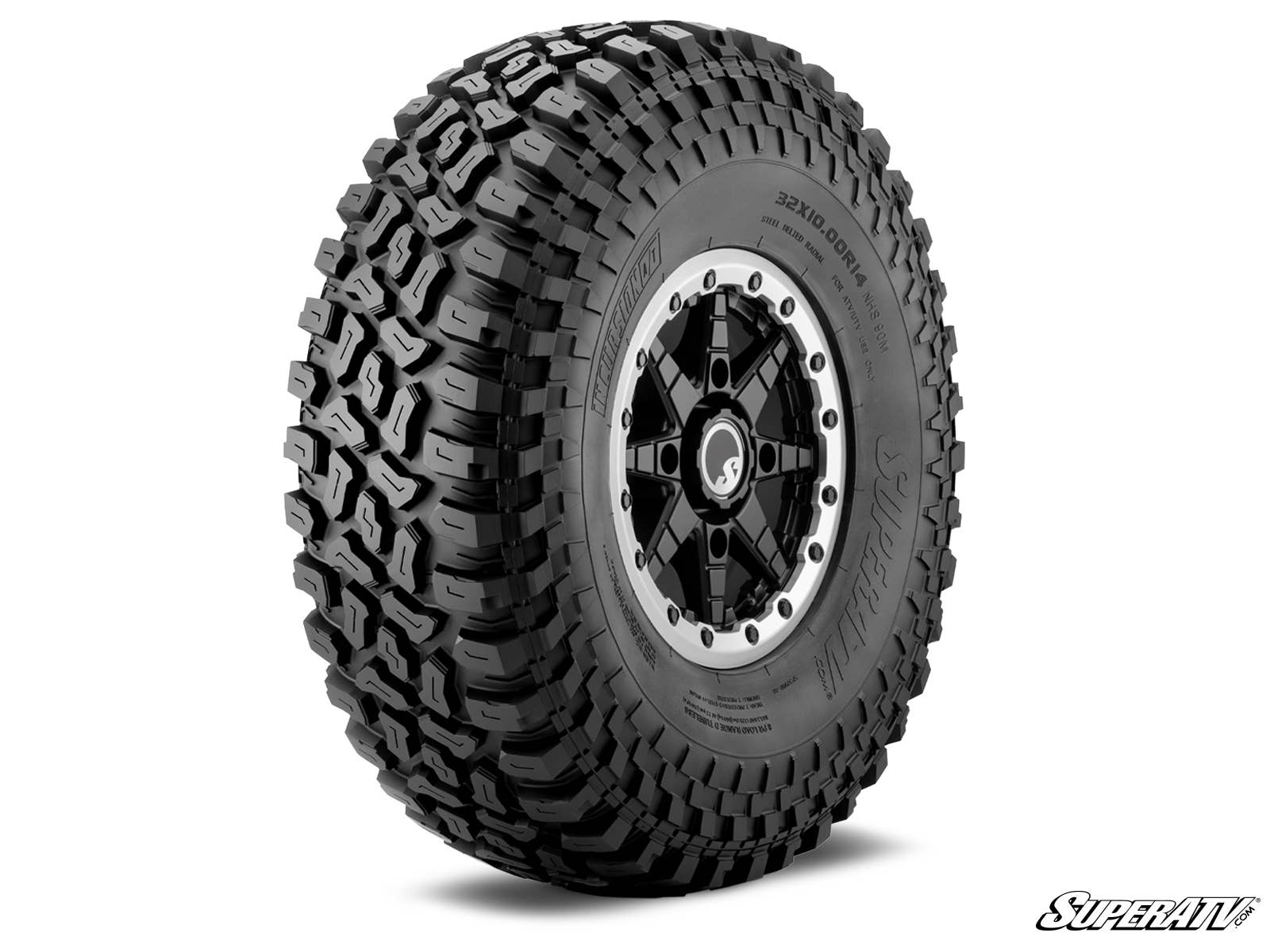 SUPERATV INCURSION A/T ALL-TERRAIN UTV/ATV TIRES-Tires-Super ATV-28x10-14-Black Market UTV
