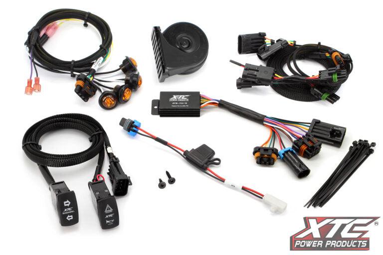 CAN AM MAVERICK R SELF-CANCELING TURN SIGNAL SYSTEM WITH HORN-Switch-XTC-Black Market UTV