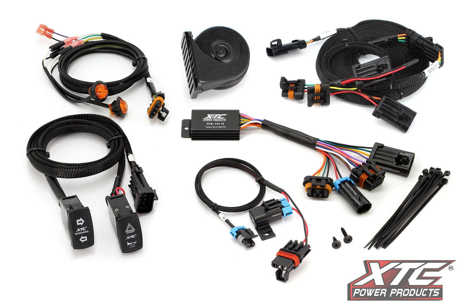 POLARIS RZR XP SELF-CANCELING TURN SIGNAL SYSTEM WITH HORN