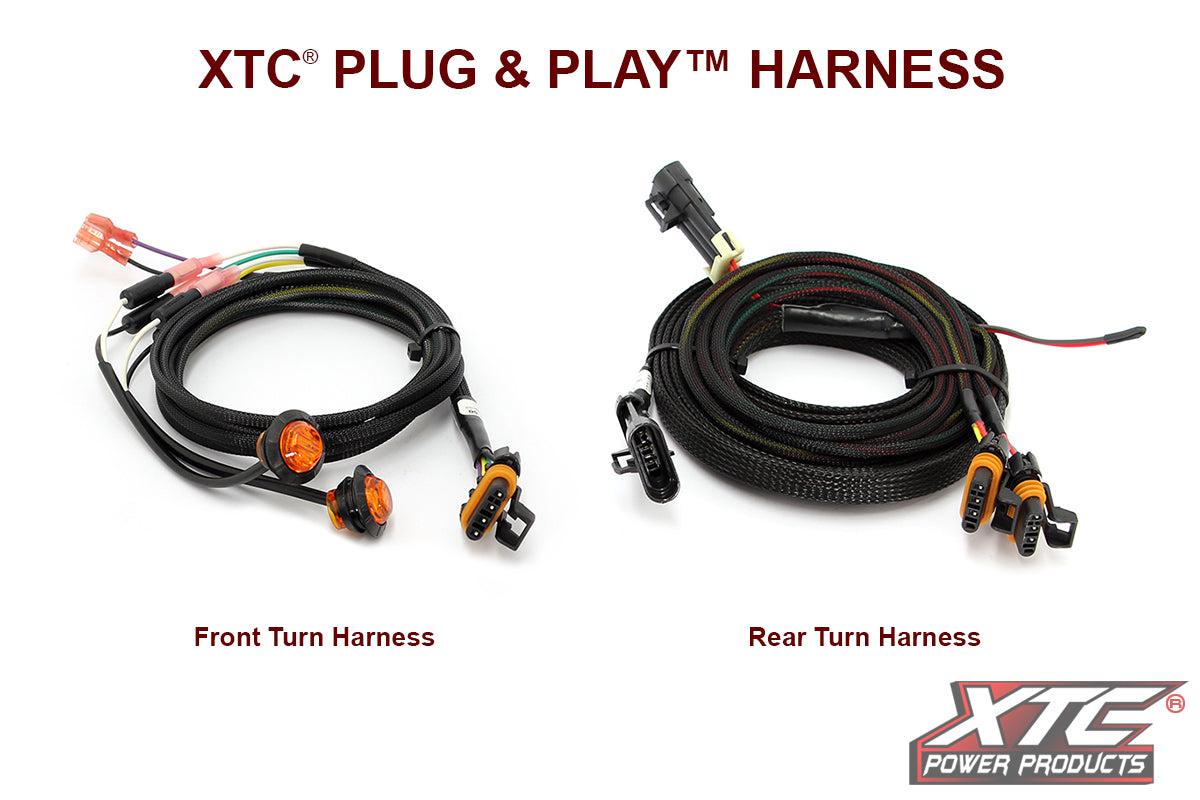 Polaris RZR XP 1000 2014 Plug and Play Turn Signal System with Horn-Lights-XTC-Black Market UTV