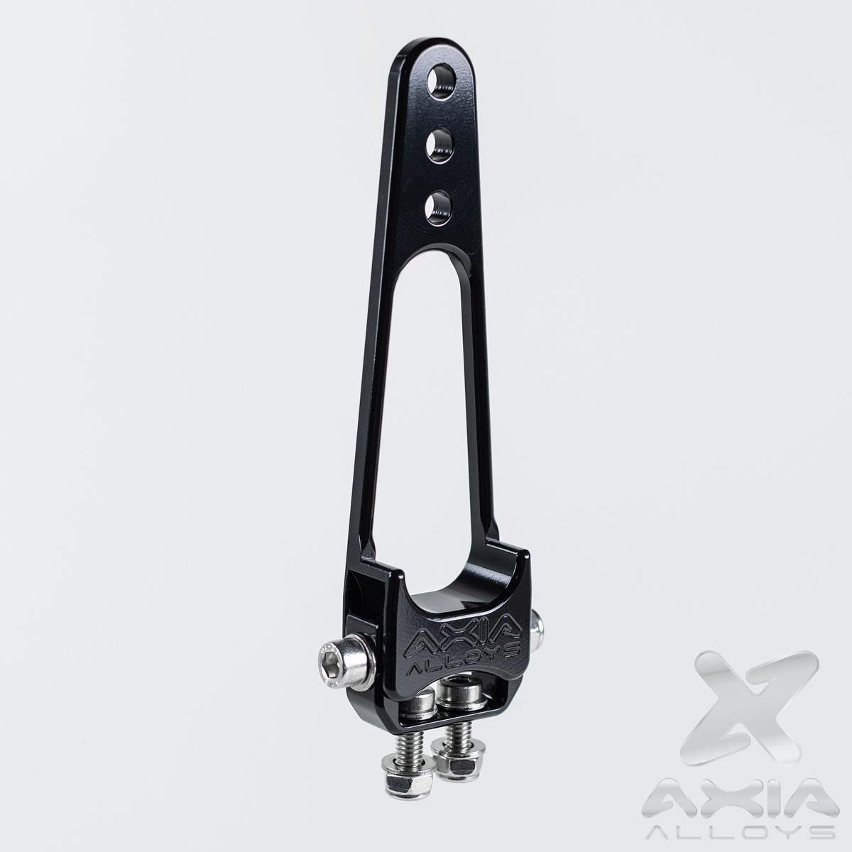 Steering Column GPS/Device Mount-Mounts-Axia Alloys-Black-2&quot;-Black Market UTV