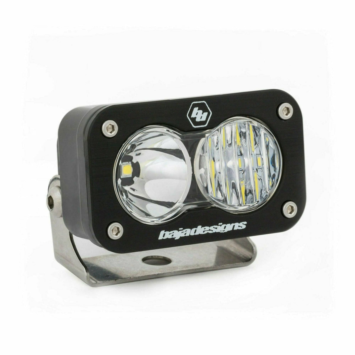 S2 SPORT LED LIGHT POD-Lighting Pods-Baja Designs-Clear-Driving/Combo-Black Market UTV