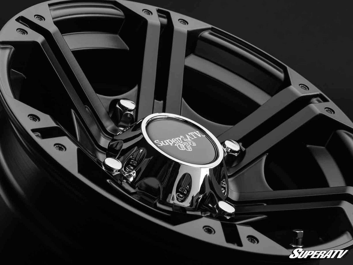 BANDIT WHEELS H-SERIES BLACK-Wheels-Super ATV-12 inch-4/156-Black Market UTV