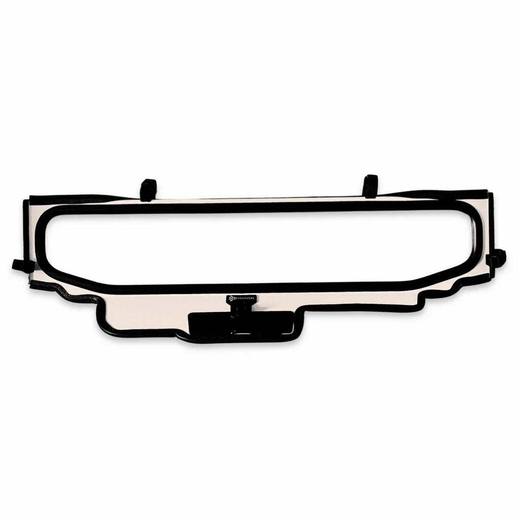 CAN AM X3 GLASS REAR WINDSHIELD-Windshield-Bent Metal Offroad-Black Frame-Black Market UTV