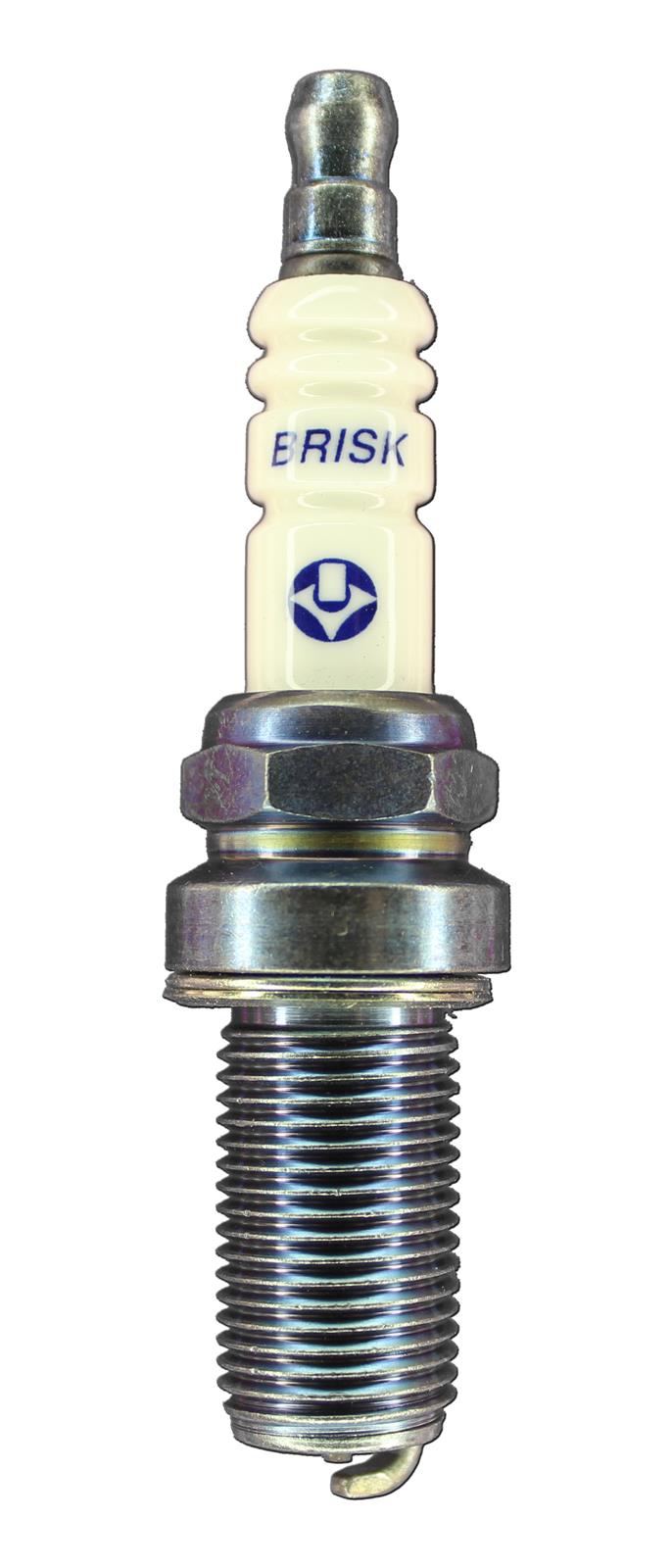 Brisk Silver Racing Spark Plugs ER14S-Spark Plugs-Brisk-Black Market UTV