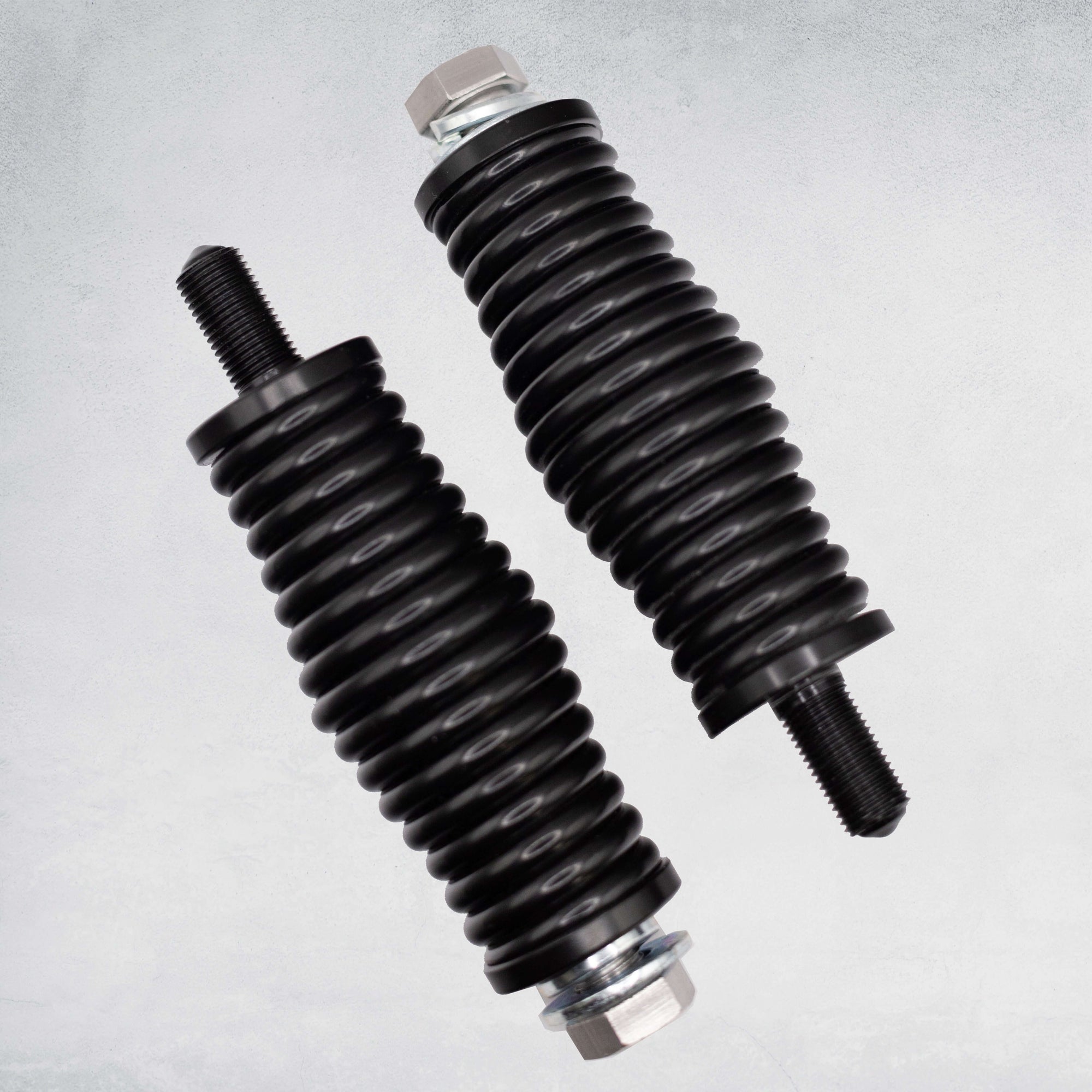 Marshin Whips Spring Mounts-whip accessories-Marshin Whips-Single-Chrome-Black Market UTV