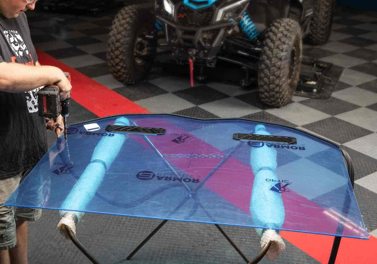 Polaris RZR XP Turbo S Custom Cage Windshield Kit