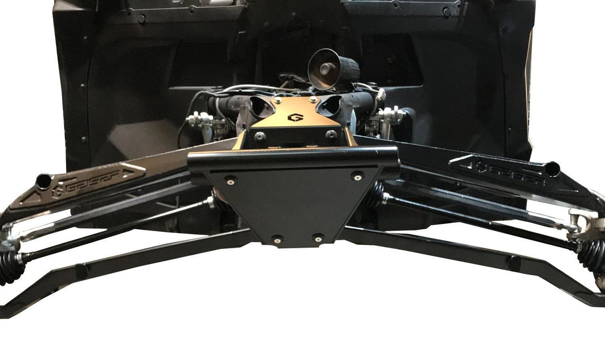 CAN AM X3 SINGLE ROW BUMPER BULKHEAD-Geiser Performance-Raw-Black Market UTV
