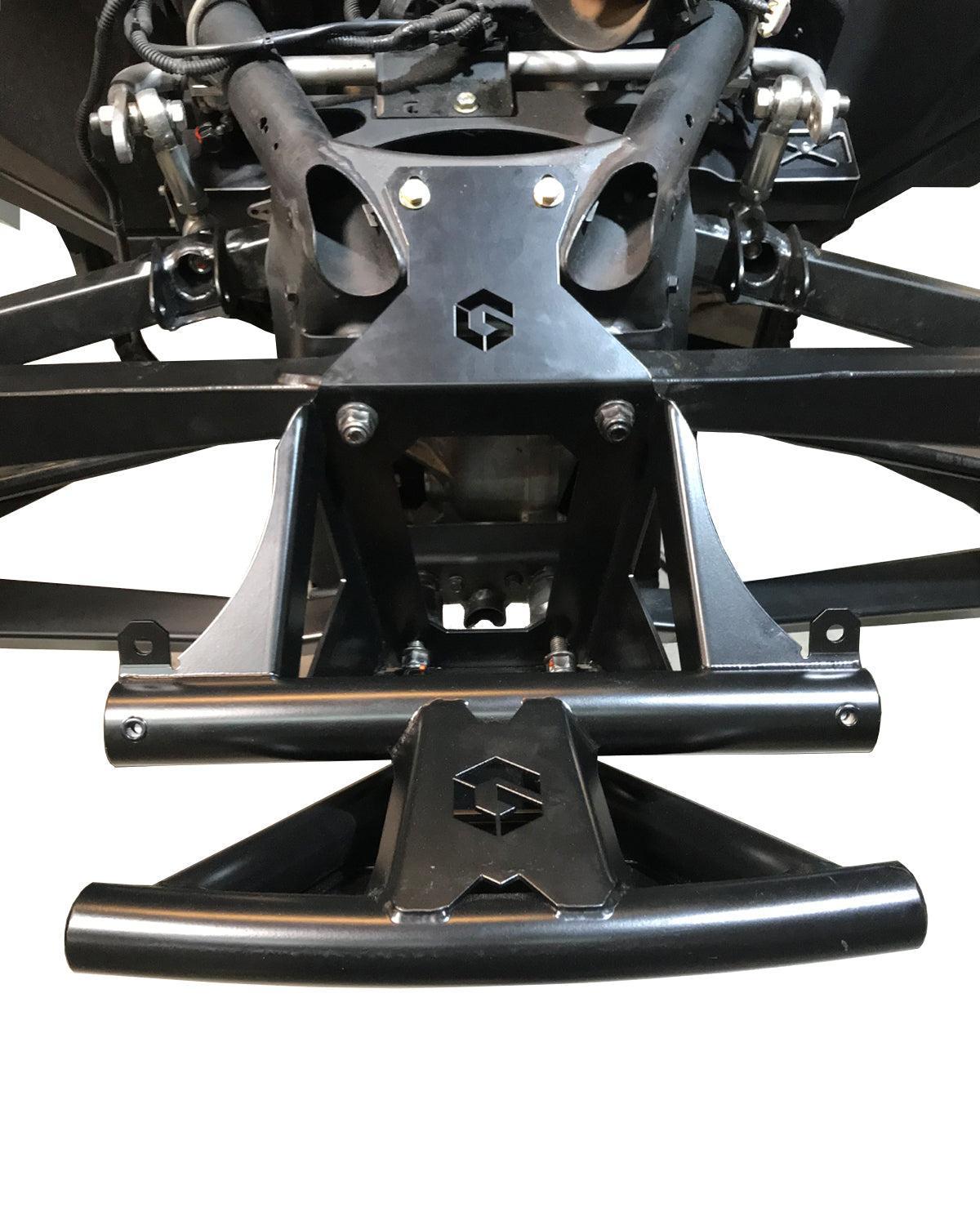 CAN AM X3 SINGLE ROW BUMPER BULKHEAD-Geiser Performance-Raw-Black Market UTV