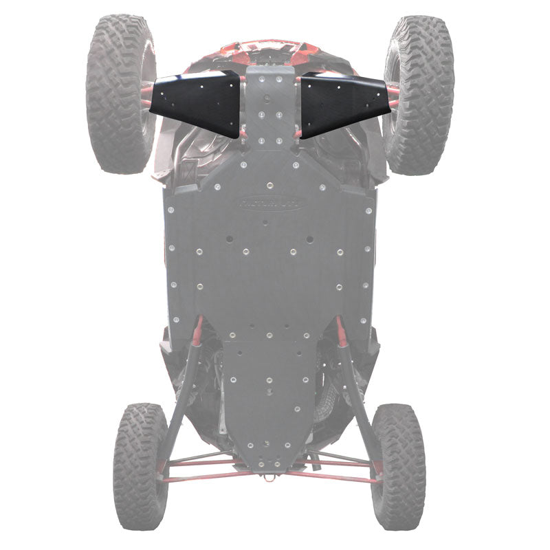 Polaris RZR XP Turbo S UHMW A-Arm Guards-A-Arm Guards-Factory UTV-2018 Stock A-Arms-Black Market UTV