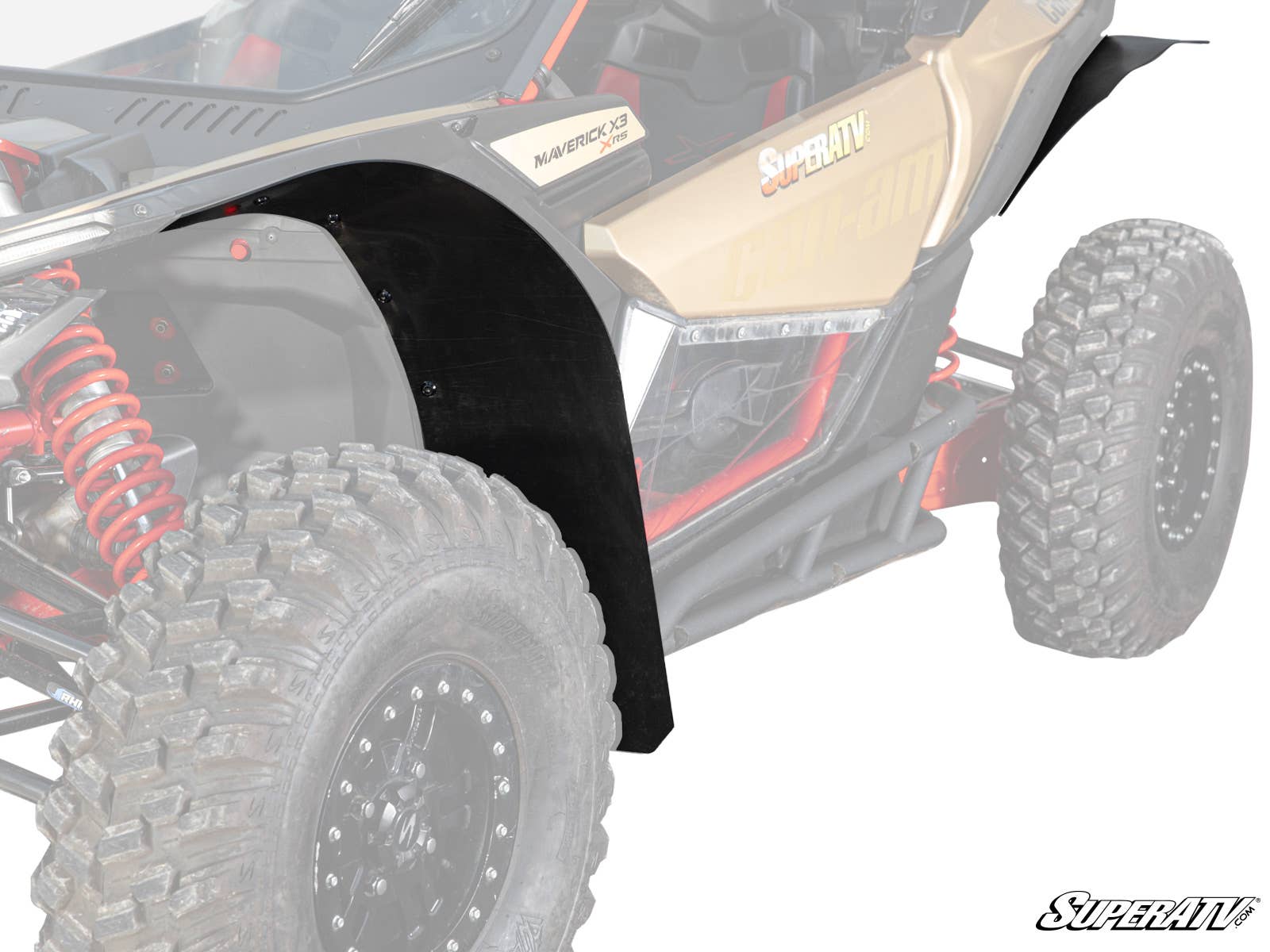 Can-Am Maverick X3 Low Profile Fender Flares-Fender Flares-Super ATV-Black Market UTV