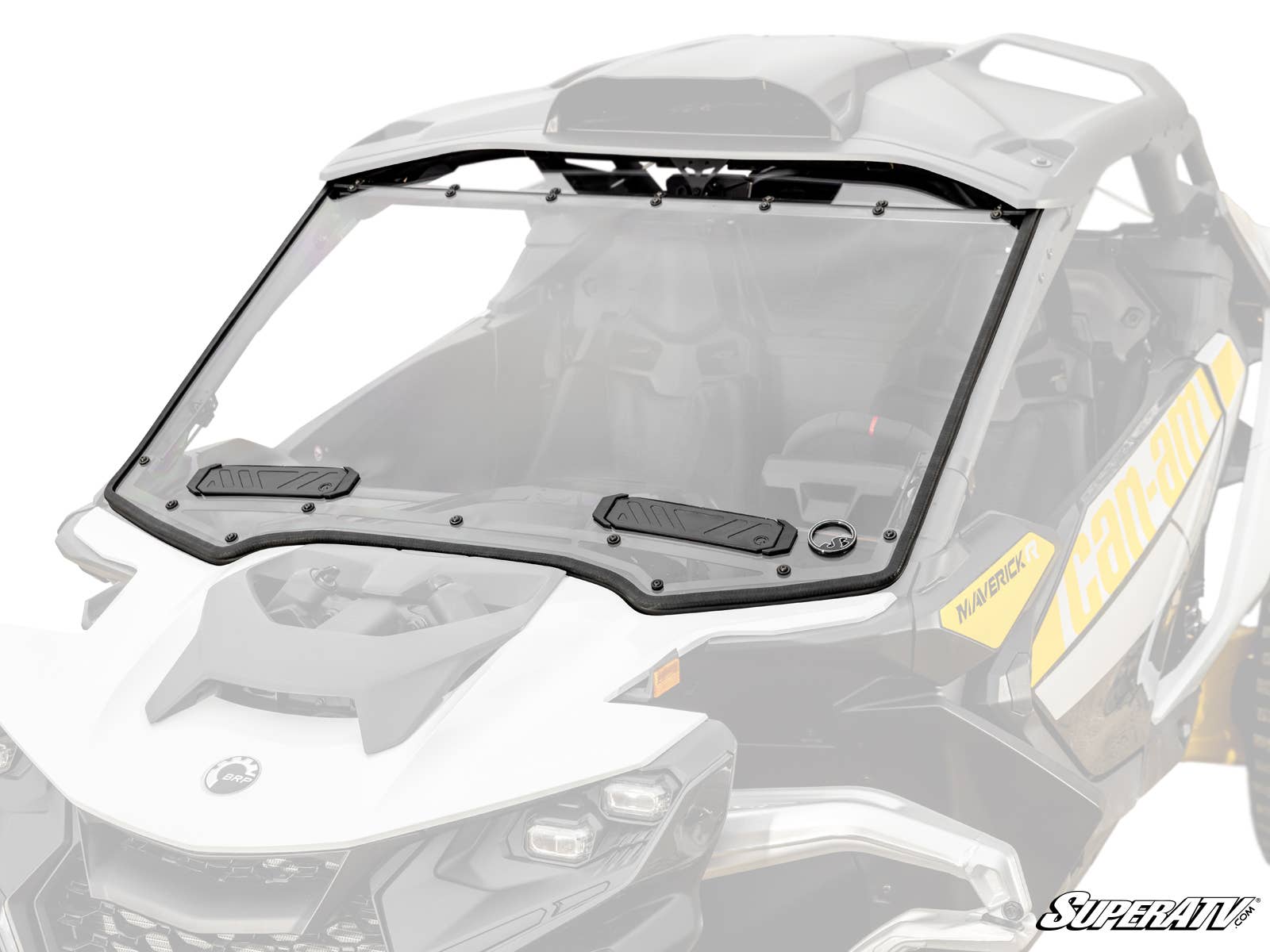 SCRATCH-RESISTANT VENTED FULL WINDSHIELD-Windshield-Super ATV-Black Market UTV