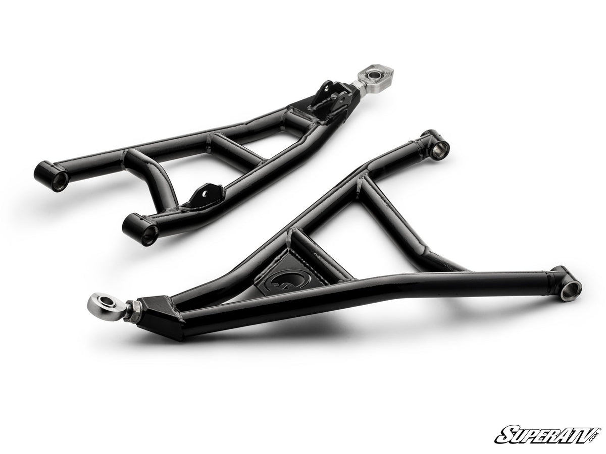 Can-Am Maverick X3 Atlas Pro Heim Joint 1.5&quot; Forward Offset A-Arms-A-Arms-Super ATV-64 inch Wide-Black Market UTV