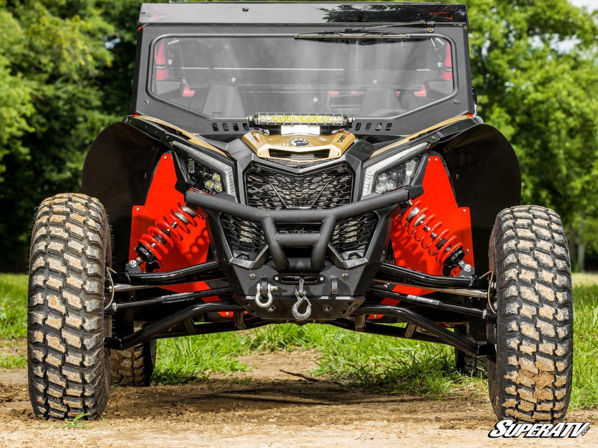 Can-Am Maverick X3 Atlas Pro Heim Joint 1.5&quot; Forward Offset A-Arms-A-Arms-Super ATV-64 inch Wide-Black Market UTV