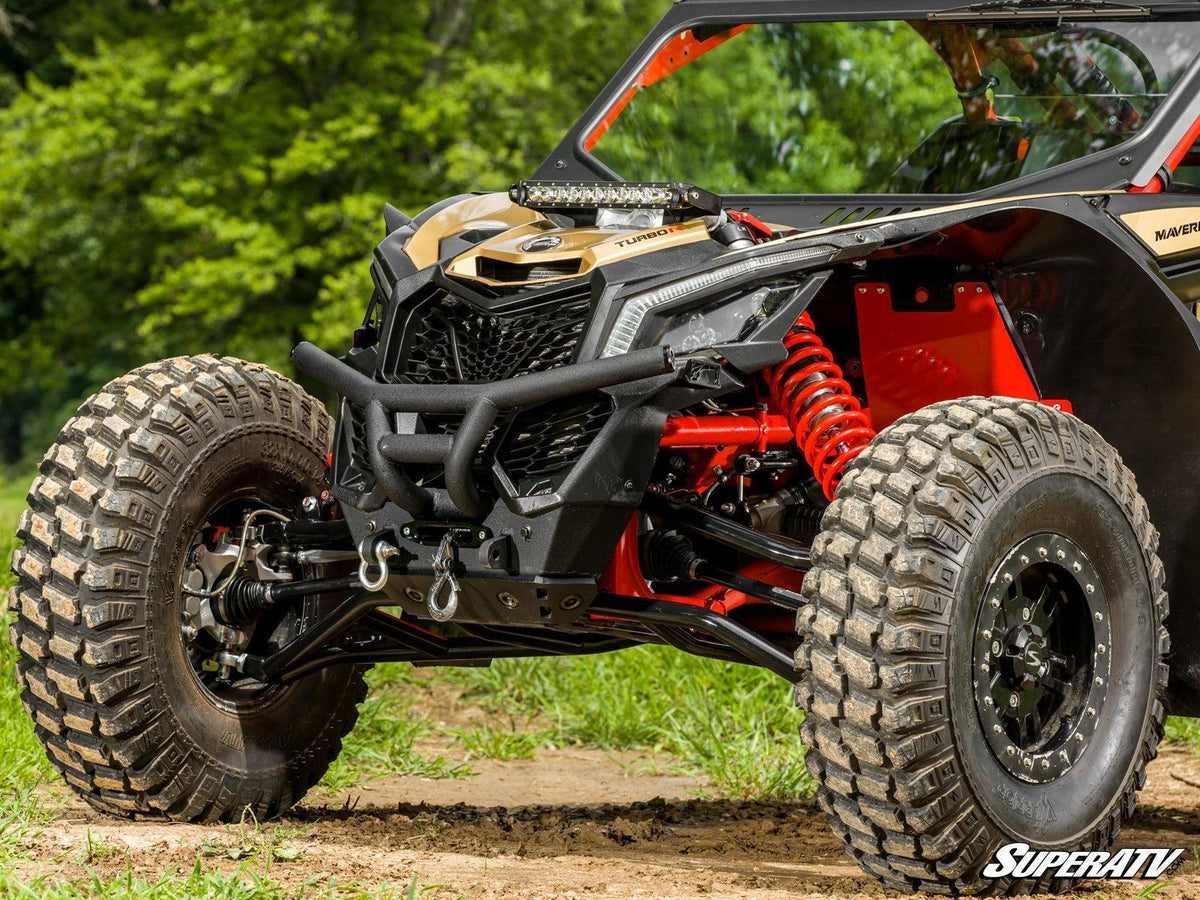 Can-Am Maverick X3 Atlas Pro Heim Joint 1.5&quot; Forward Offset A-Arms-A-Arms-Super ATV-64 inch Wide-Black Market UTV