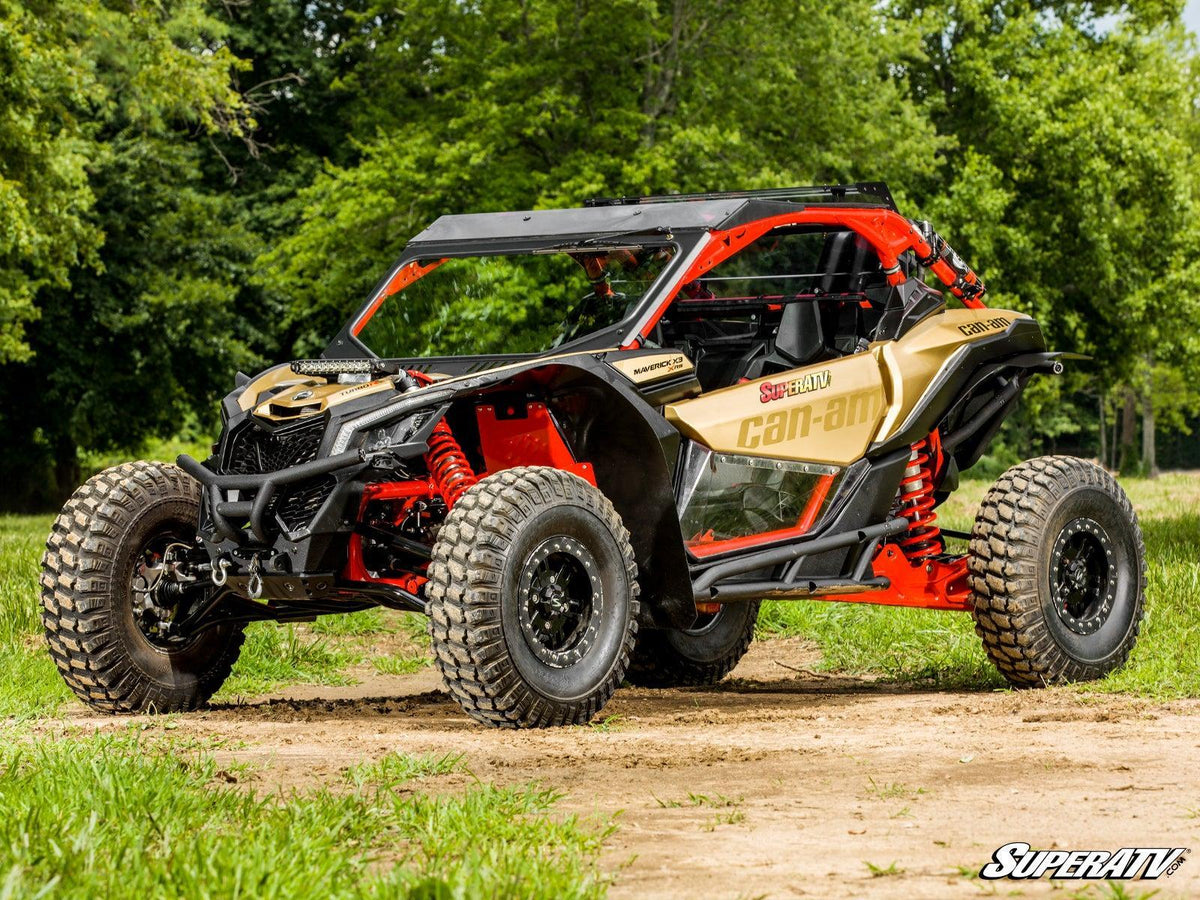 Can-Am Maverick X3 Atlas Pro Heim Joint 1.5&quot; Forward Offset A-Arms-A-Arms-Super ATV-64 inch Wide-Black Market UTV