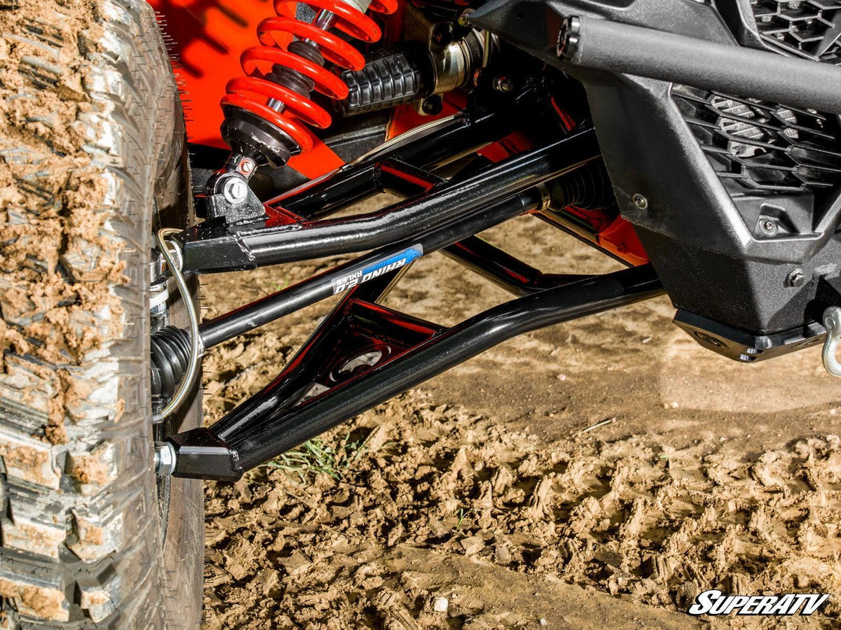 Can-Am Maverick X3 Atlas Pro Heim Joint 1.5&quot; Forward Offset A-Arms-A-Arms-Super ATV-64 inch Wide-Black Market UTV