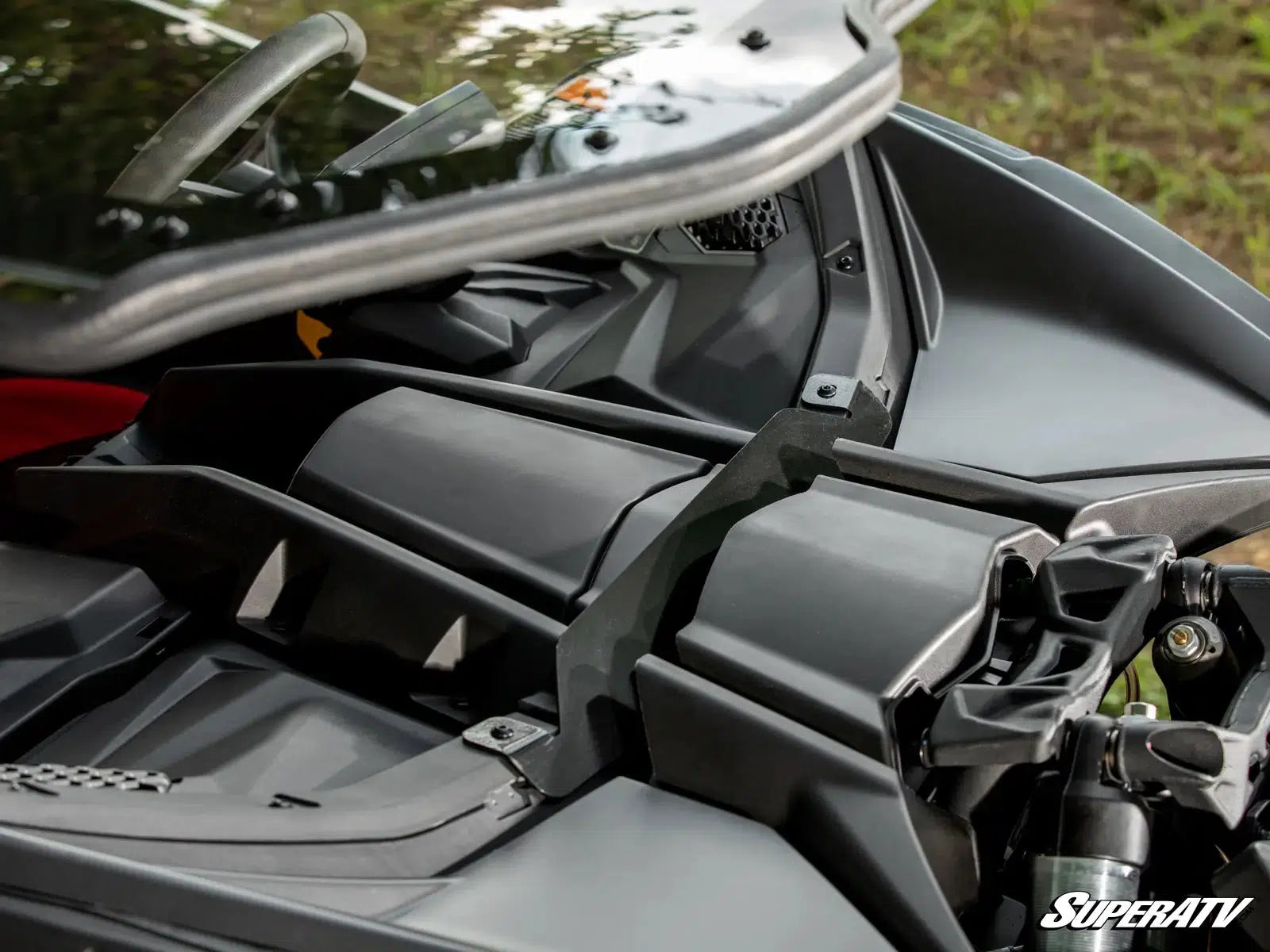 CAN-AM MAVERICK X3 MAXDRIVE POWER FLIP WINDSHIELD-Windshield-Super ATV-Black Market UTV