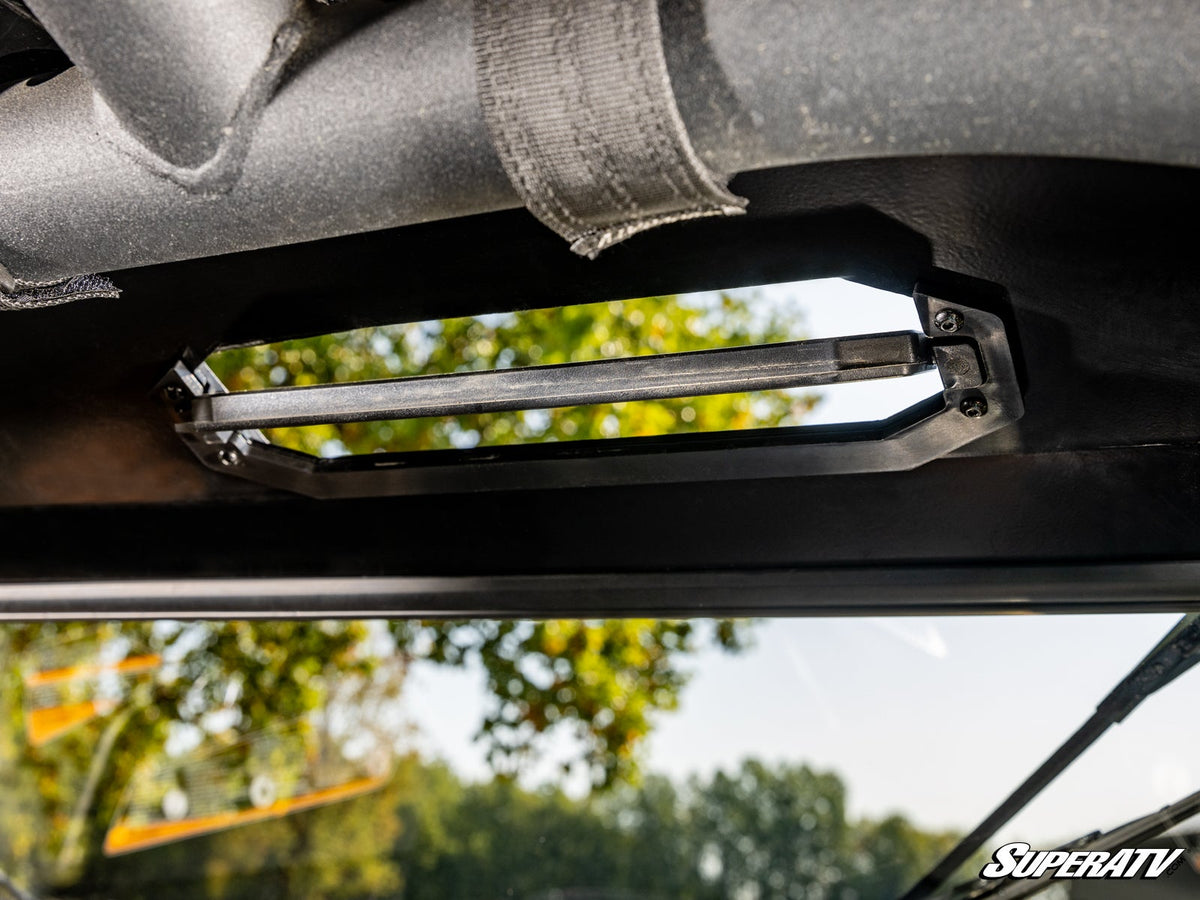 Can-Am Maverick R Glass Windshield-Windshield-Super ATV-Driver &amp; Passenger Side Wipers-Black Market UTV