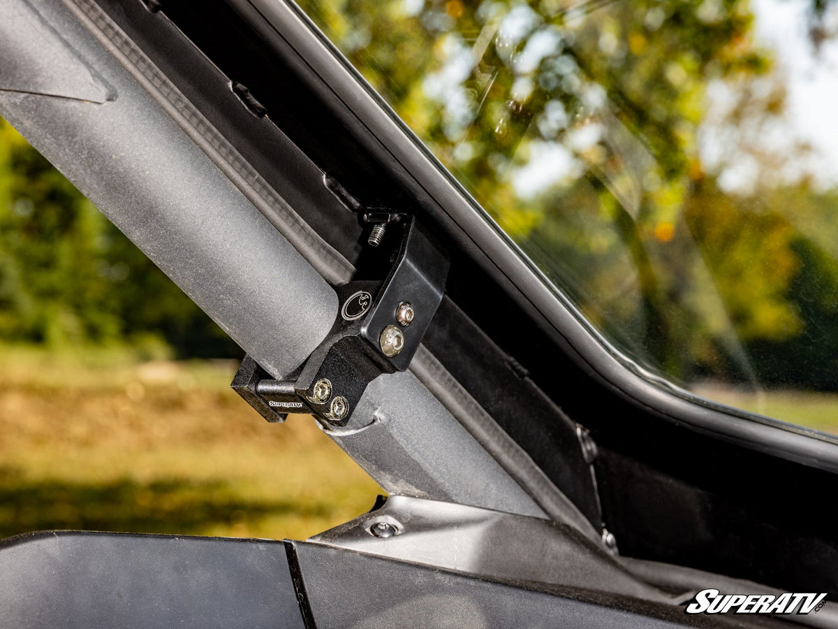 Can-Am Maverick R Glass Windshield-Windshield-Super ATV-Driver &amp; Passenger Side Wipers-Black Market UTV
