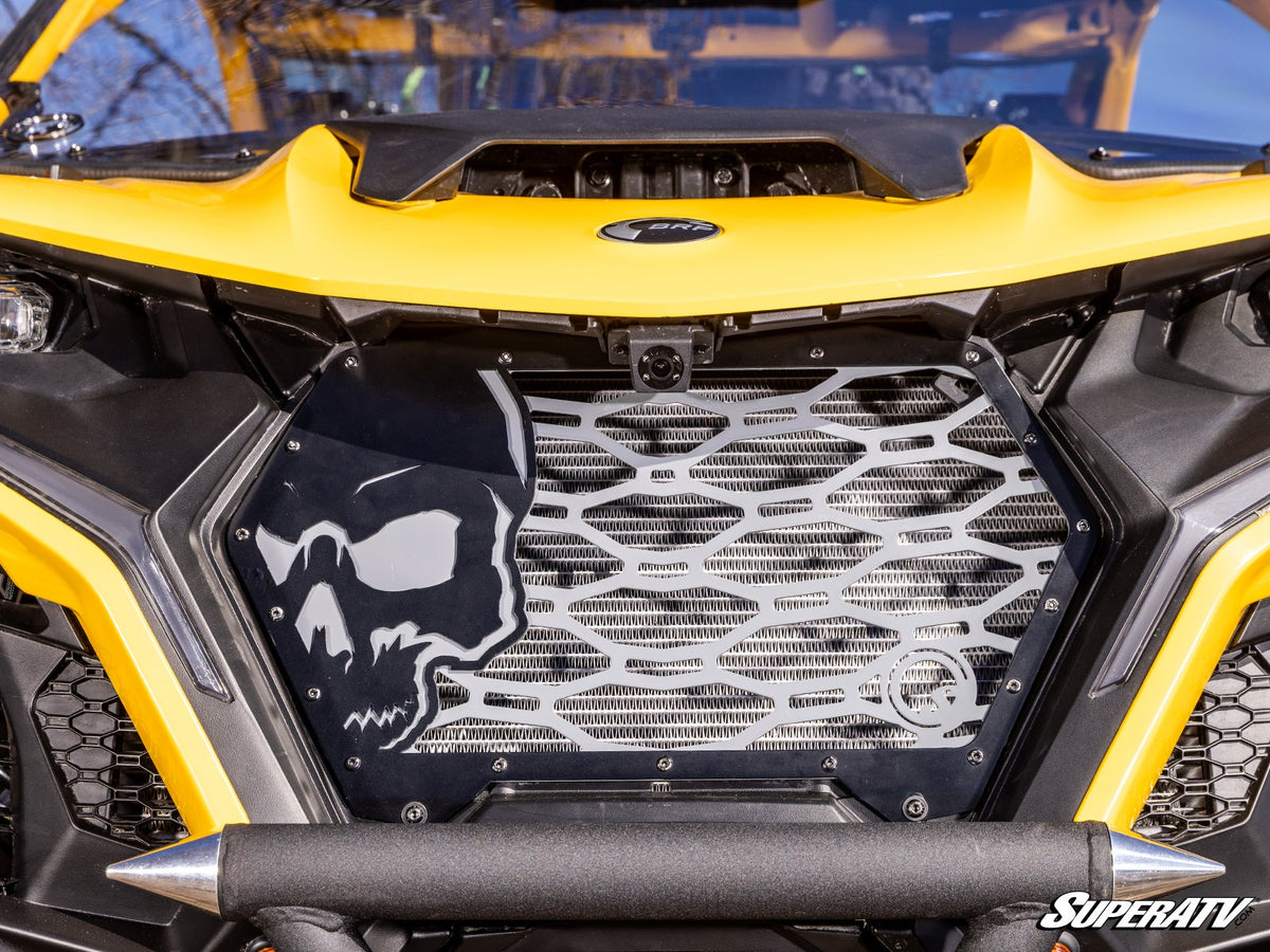 Can-Am Maverick R Skull Style Grille Insert-Grille-Super ATV-Black Market UTV