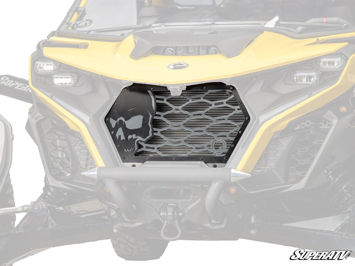 Can-Am Maverick R Skull Style Grille Insert-Grille-Super ATV-Black Market UTV