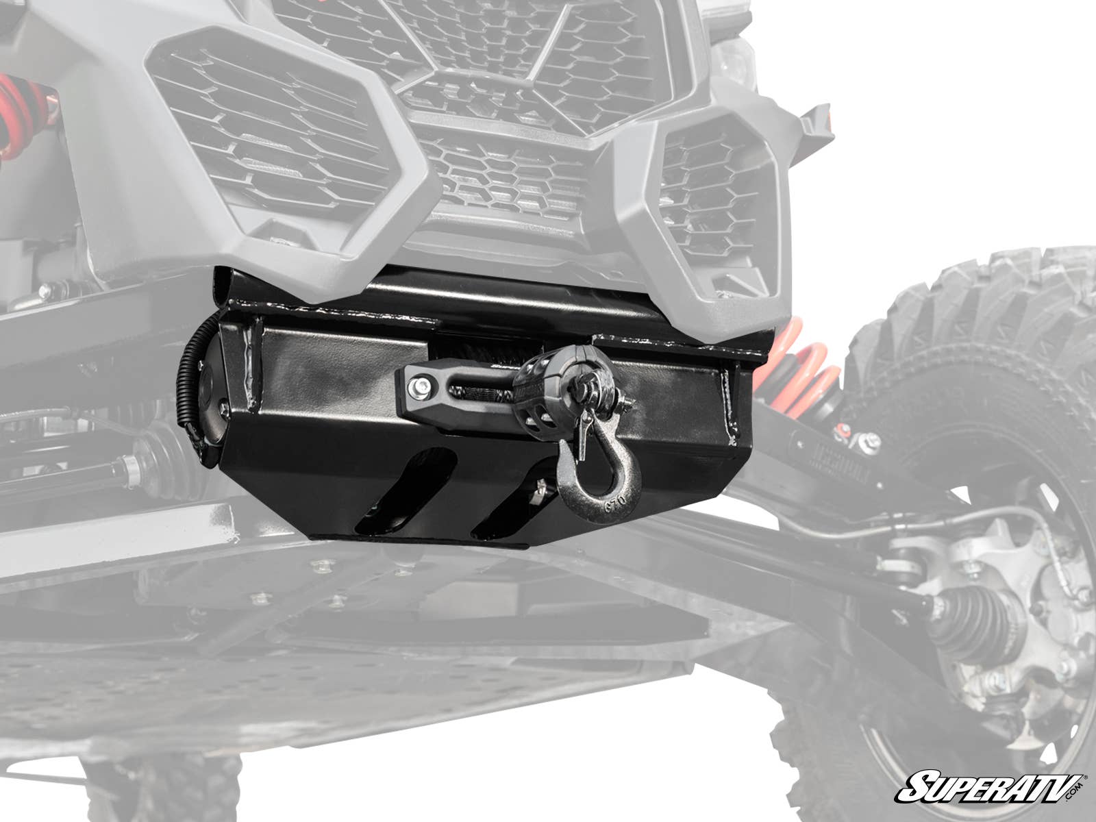 Can-Am Maverick X3 Ready-Fit Winch-Winch-Super ATV-4500 lb. Winch-Black Market UTV