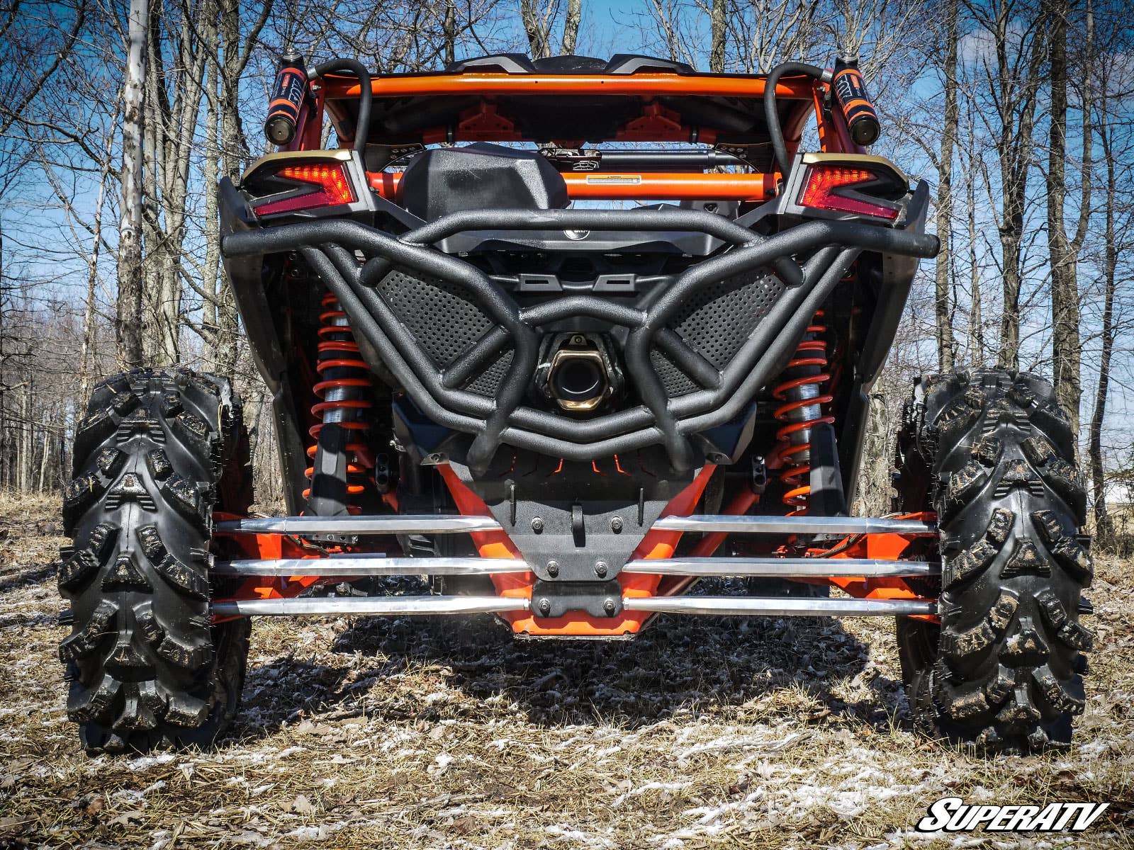 CAN-AM MAVERICK X3 BILLET ALUMINUM RADIUS ARMS-Radius Arms-Super ATV-Lower (2 rods)-64 inch Wide-Black Market UTV