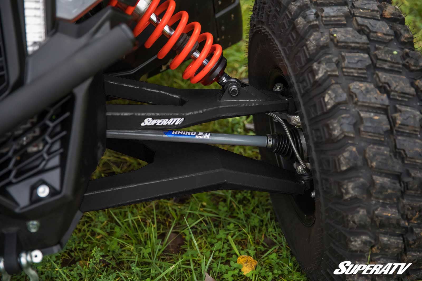 Can-Am Maverick X3 High Clearance Boxed Front A-Arms-Super ATV-72 inch Wide-Super Duty 300M-Black Market UTV