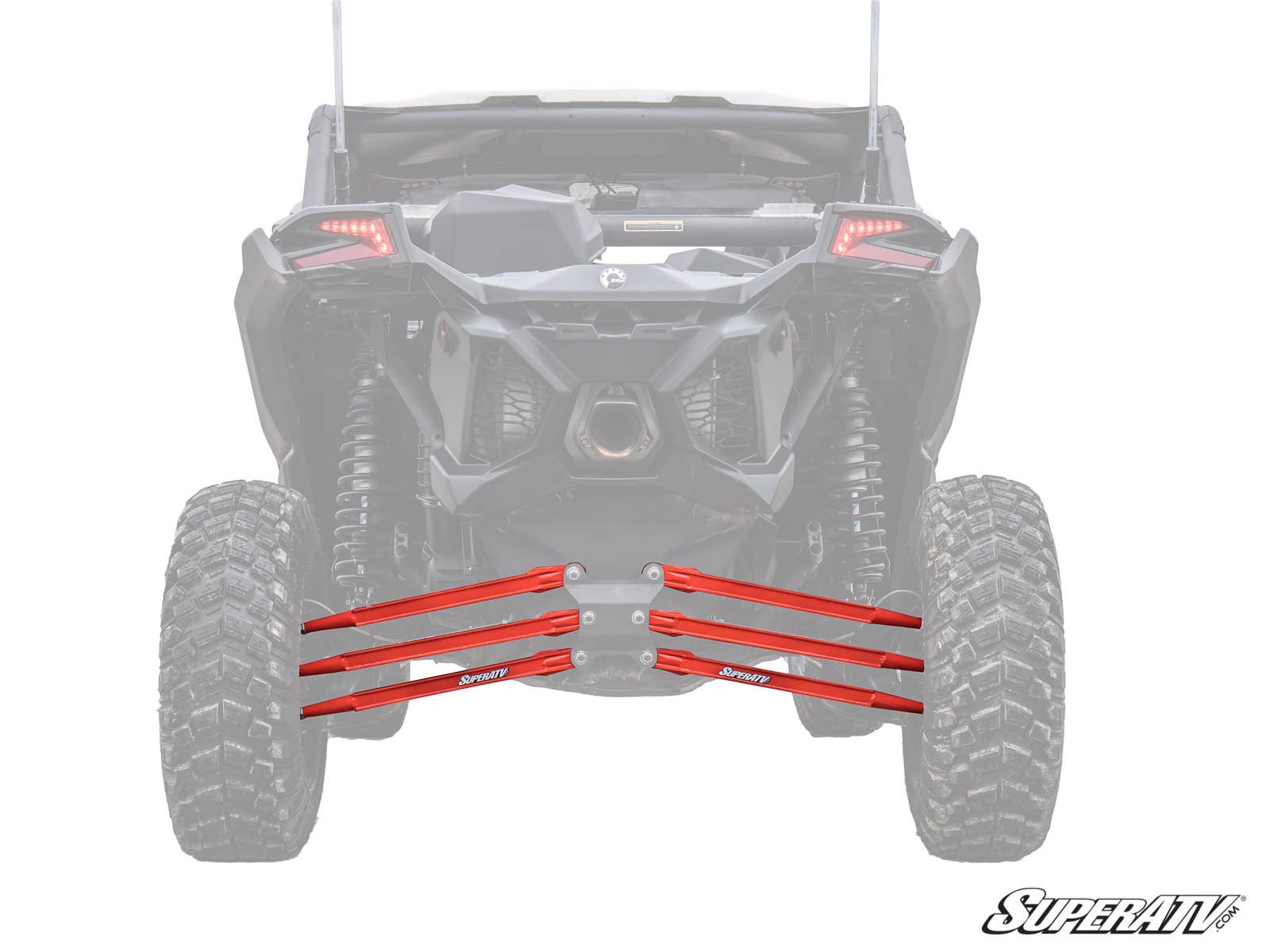 CAN-AM MAVERICK X3 BOXED RADIUS ARMS-Suspension-Super ATV-Lower (2 rods)-64 inch Wide-Black-Black Market UTV