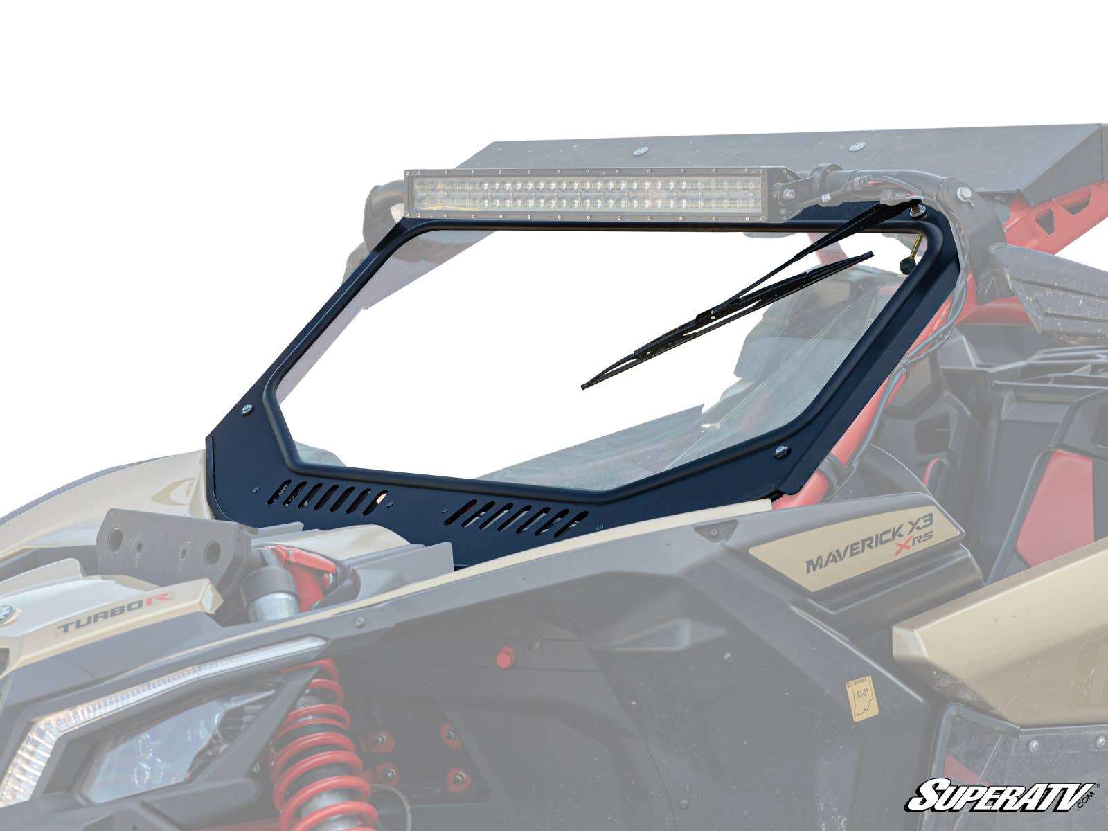 CAN-AM MAVERICK X3 GLASS WINDSHIELD-Windshield-Super ATV-Black Market UTV