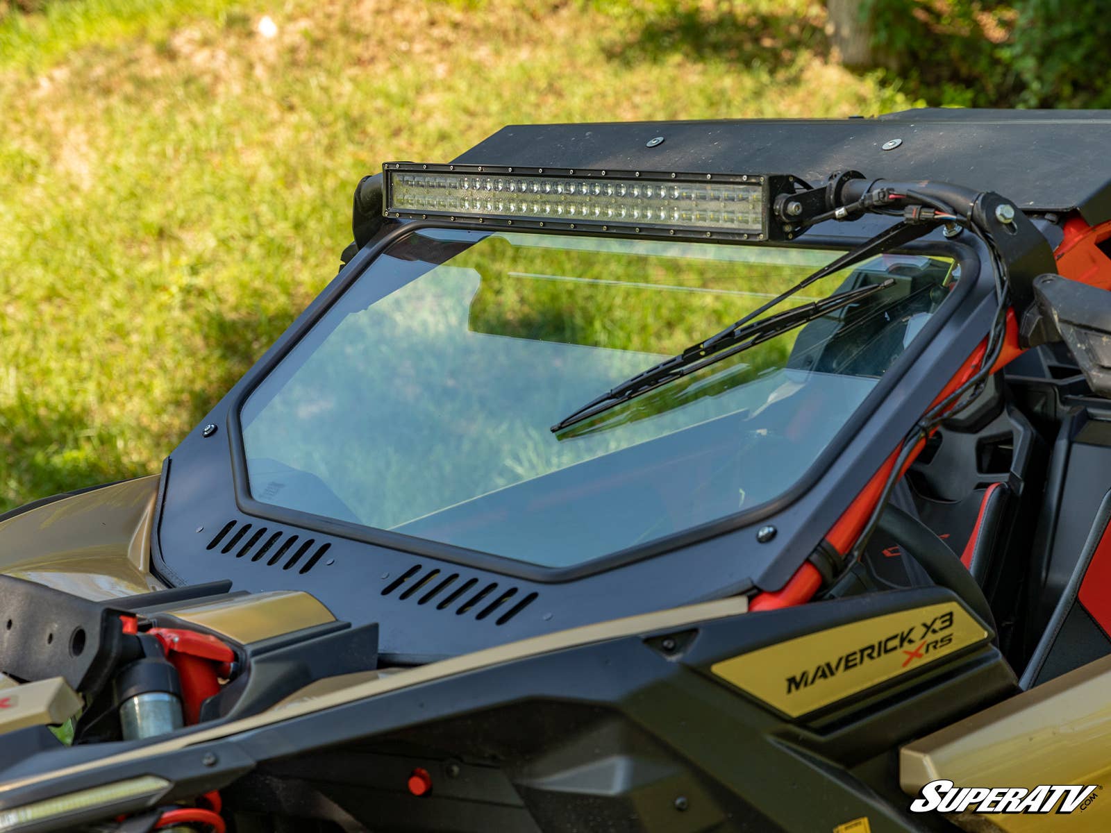 CAN-AM MAVERICK X3 GLASS WINDSHIELD - Black Market UTV