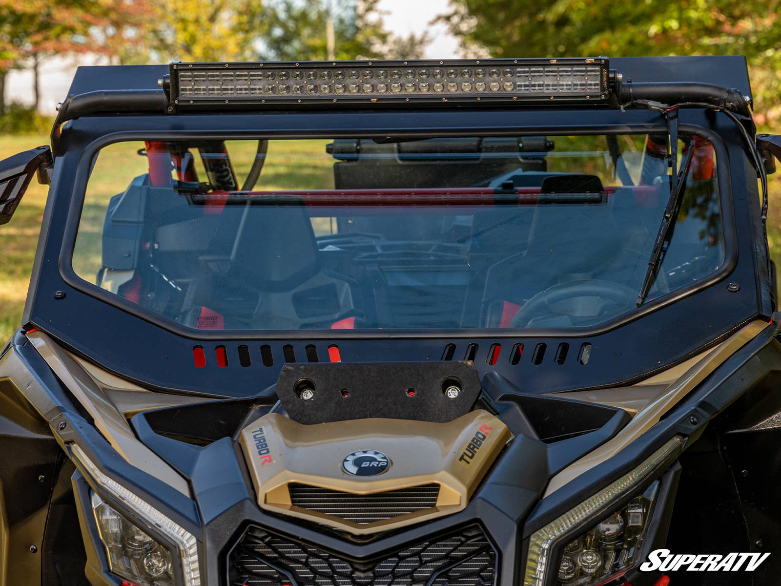 CAN-AM MAVERICK X3 GLASS WINDSHIELD-Windshield-Super ATV-Black Market UTV