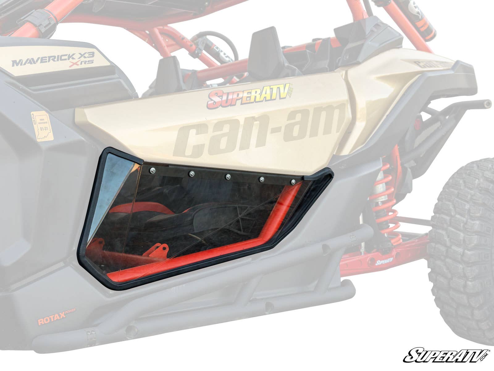 CAN-AM MAVERICK X3 CLEAR LOWER DOORS-Super ATV-Black Market UTV