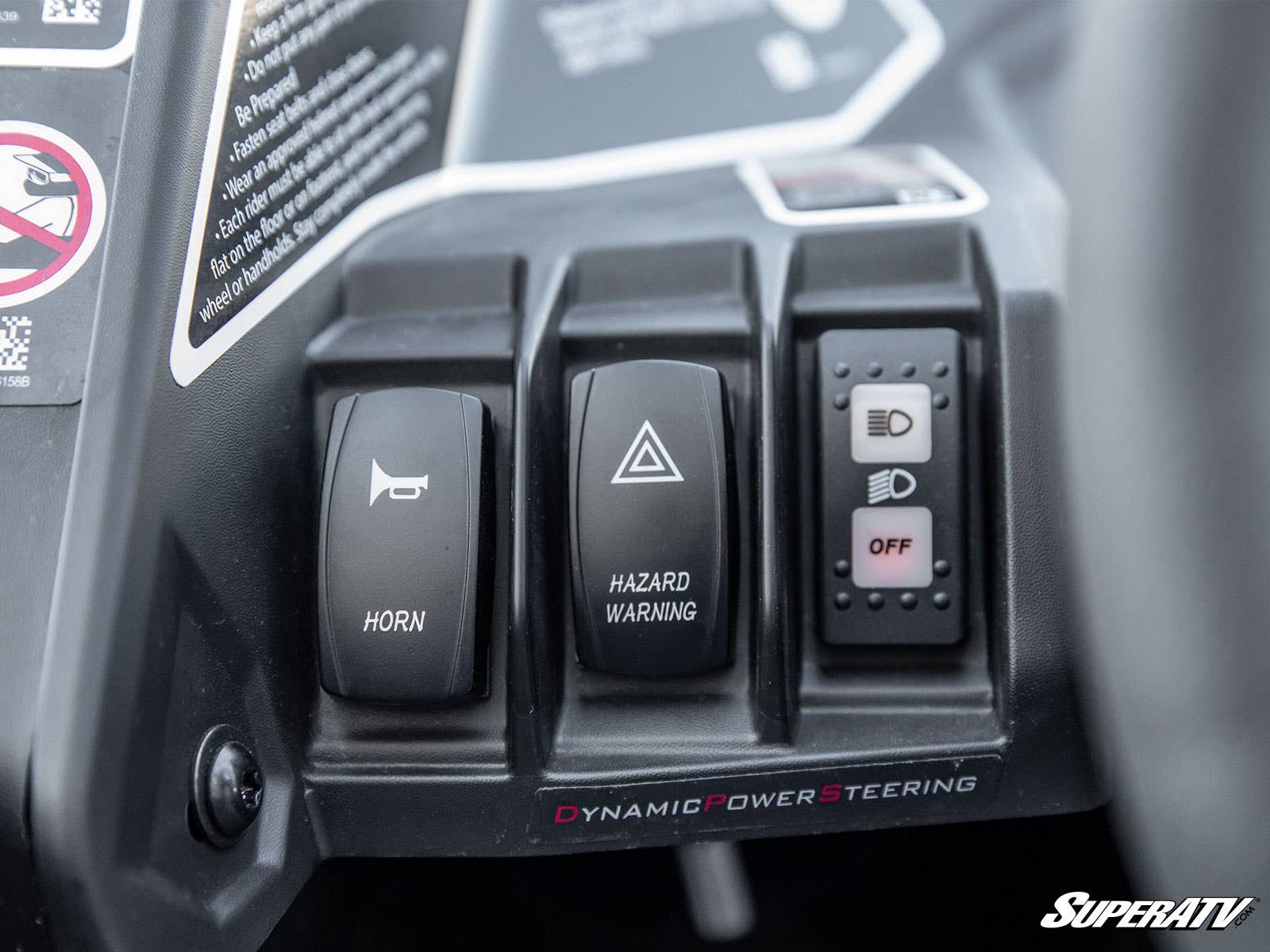 Can-Am Maverick X3 Plug & Play Turn Signal Kit-Mounts-Super ATV-Deluxe Plug and Play-Black Market UTV