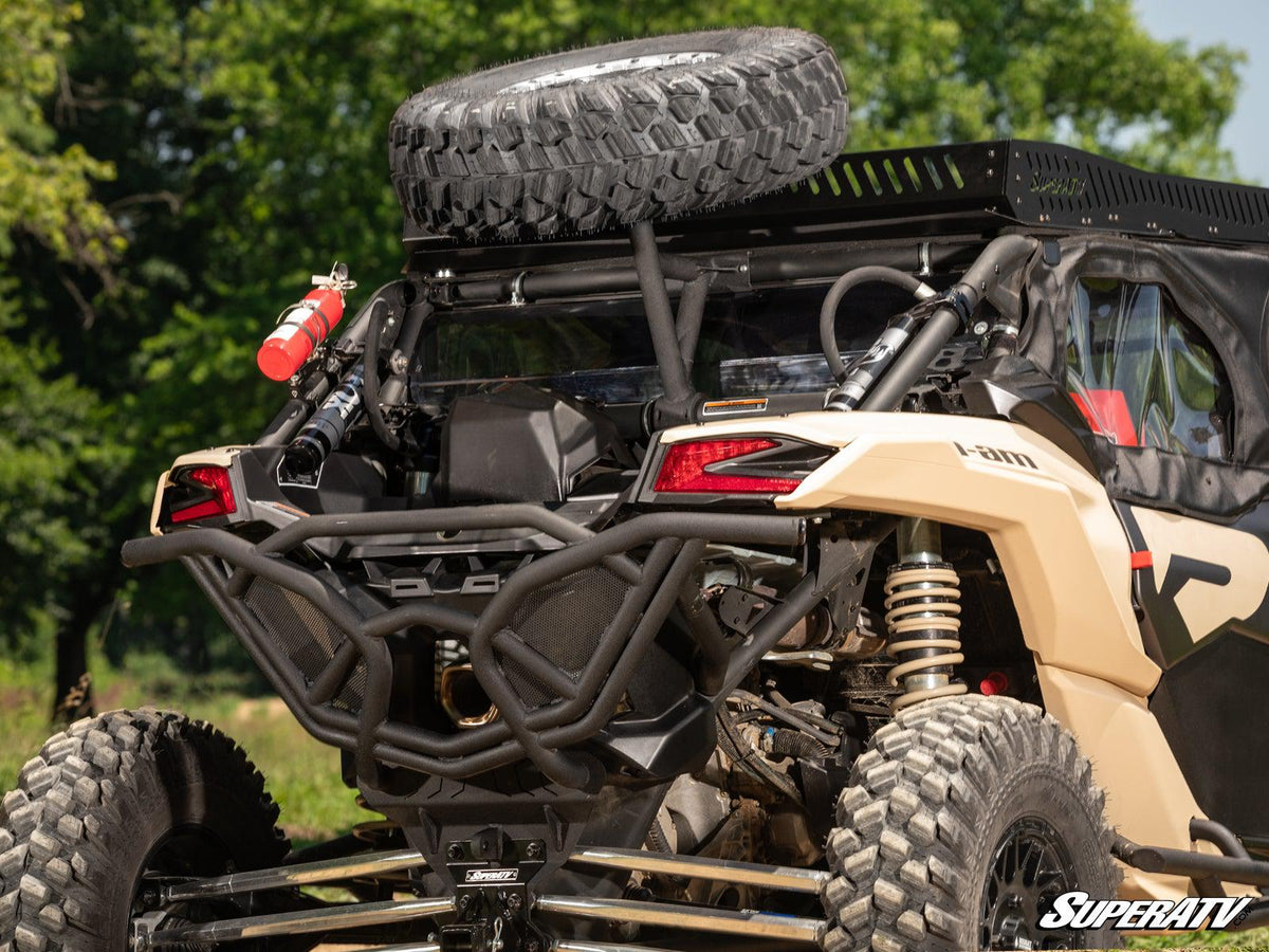 CAN-AM MAVERICK X3 SPARE TIRE CARRIER-Spare Tire Carrier-Super ATV-Black Market UTV