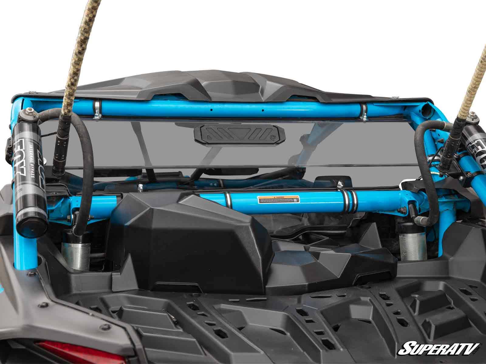 CAN-AM MAVERICK X3 REAR VENTED WINDSHIELD-Windshield-Super ATV-Black Market UTV