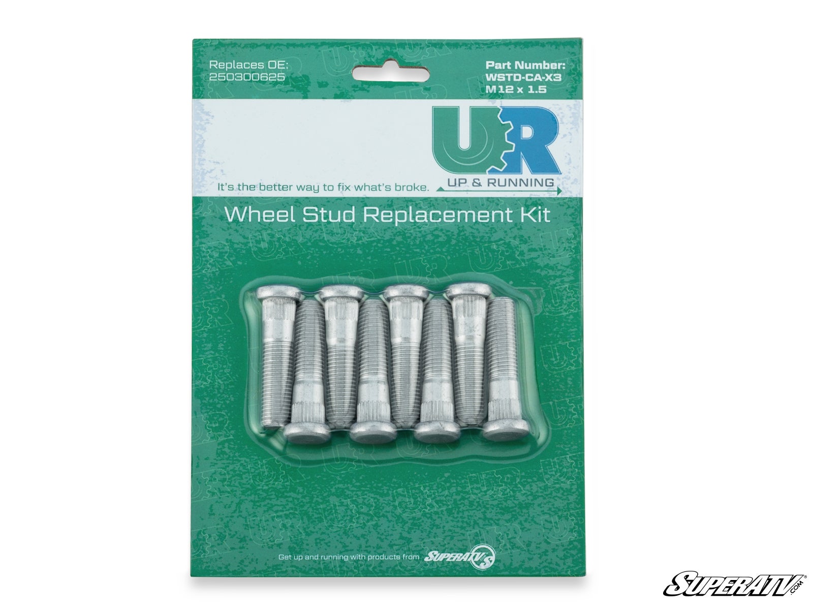 Up & Running Can-Am Maverick X3 Wheel Studs-Wheel Studs-Super ATV-Black Market UTV