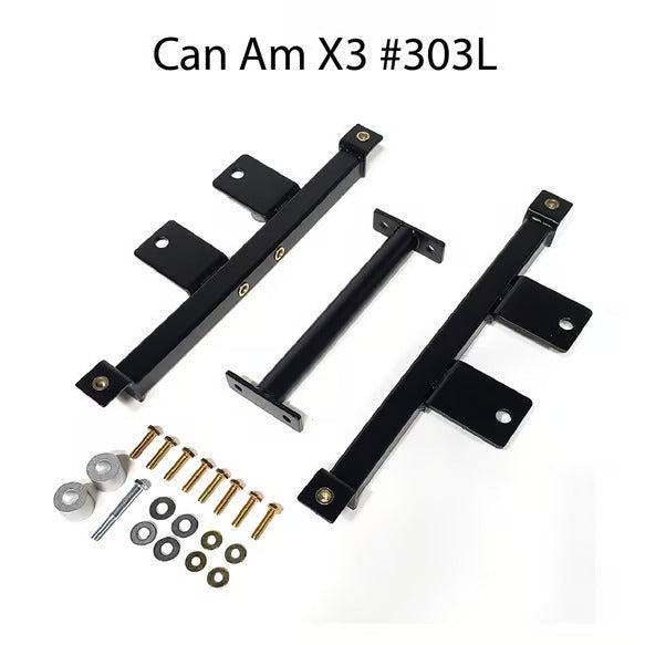 CAN AM X3 1 INCH LOWERING FRONT OR REAR SEAT MOUNT-Seat Mounts-Simpson-Black Market UTV
