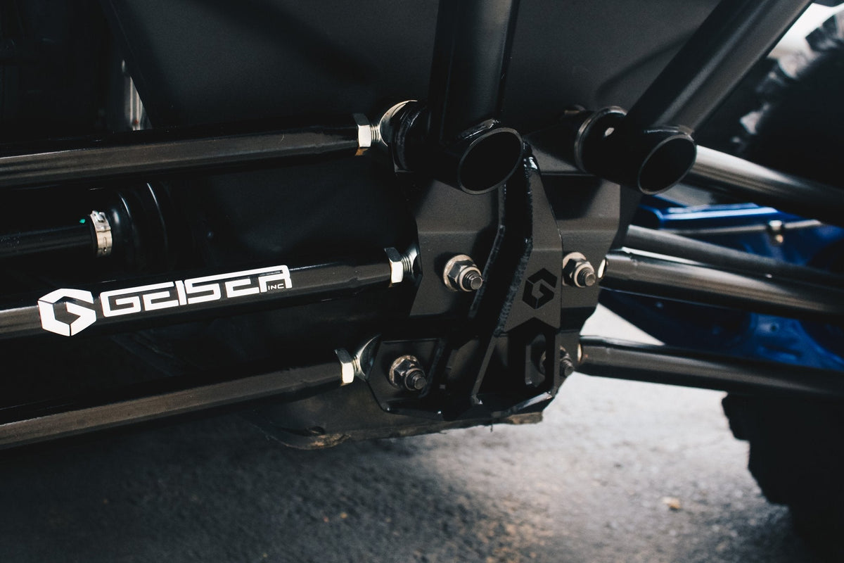 2017-2021 CAN AM X3 LINK PLATE-Geiser Performance-Raw-Black Market UTV