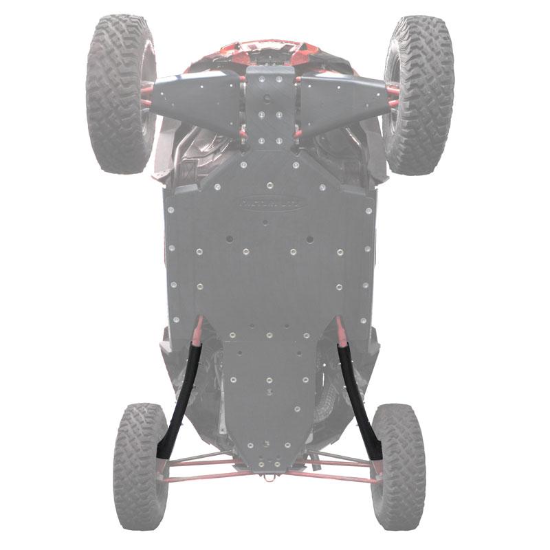 Polaris RZR XP Turbo S UHMW Trailing Arm Guards-Trailing Arm Guards-Factory UTV-Black Market UTV