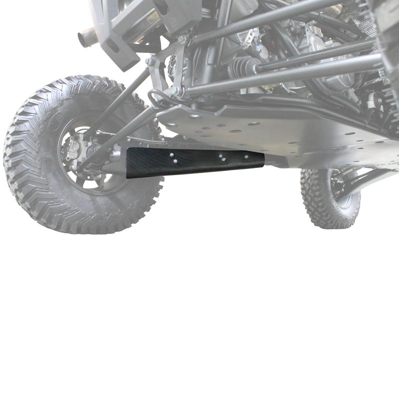 Polaris RZR XP Turbo S UHMW Trailing Arm Guards-Trailing Arm Guards-Factory UTV-Black Market UTV