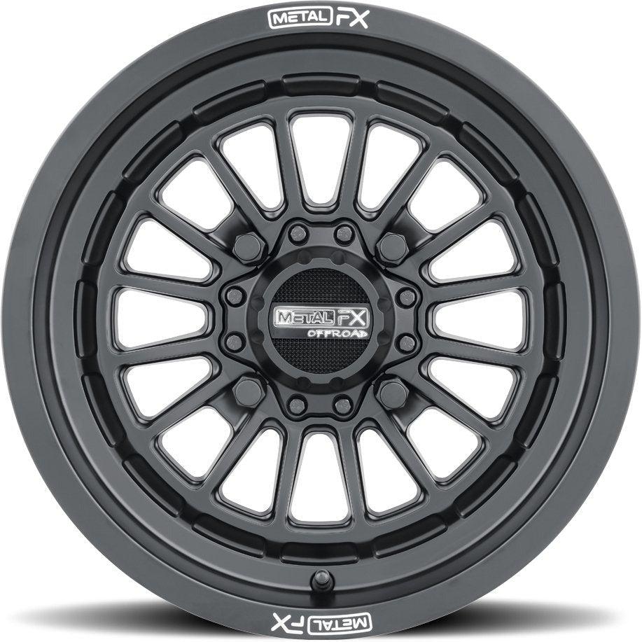 DELTA WHEEL (SATIN BLACK)-Wheels-Metal FX Offroad-15x7 (25mm)-4x137-Black Market UTV