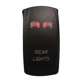 Dragonfire Racing LED Accessory Switch-Switch-Dragonfire Racing-Red Light-Rear Light-Black Market UTV