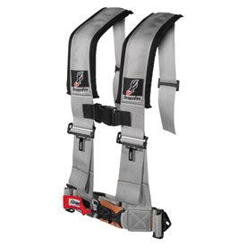 Dragonfire Racing 4-Point H-Style Safety Harness w/Adjustable Sternum Clip 3"-Harness-Dragonfire Racing-Black-3"-Black Market UTV