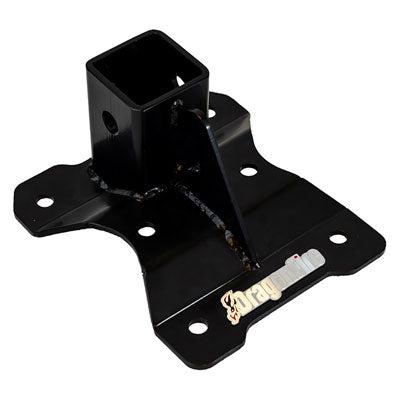 Dragonfire Racing UTV Rear Receiver Hitch Black-Hitch Plate-Dragonfire Racing-Black Market UTV