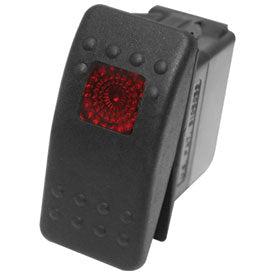 Dragonfire Racing On/Off Rocker Switch Light-Switch-Dragonfire Racing-Red-Black Market UTV