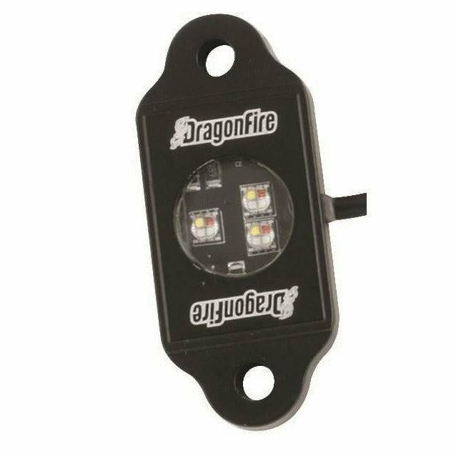 Dragonfire Racing - Bluetooth RGB Rock Light Pod Kit - 4 pc.-Lighting Kit-Dragonfire Racing-Black Market UTV